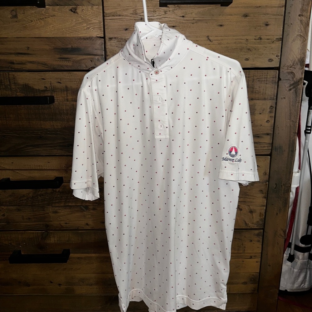 Footjoy men’s mirror lake gc men’s medium shirt